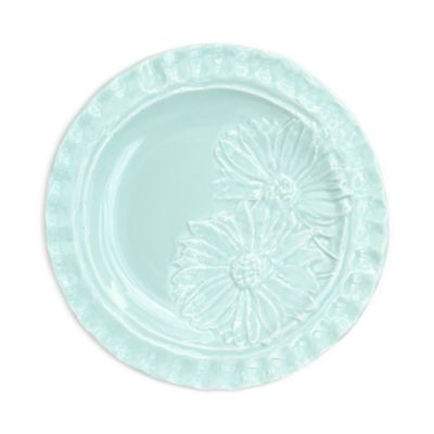 Pietra Fiori Aqua Canape Plate