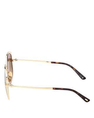 Round Metal Sunglasses, 58mm