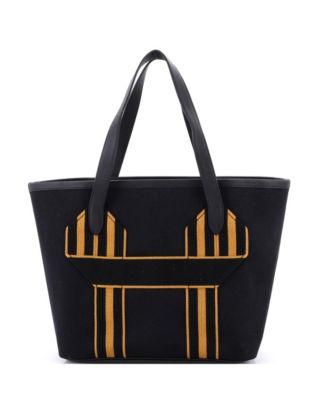 Pursangle Tote Canvas with Leather
