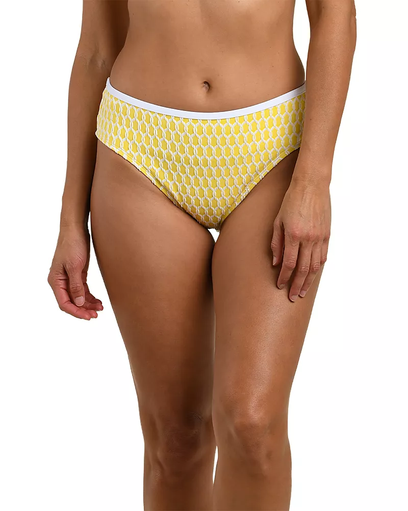 La Blanca Prep Textured Bikini Bottom