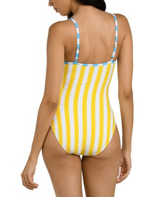 Coastal Belted Swimsuit