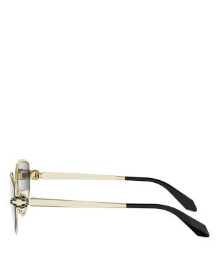 Serpenti Forever Geometric Sunglasses, 55mm