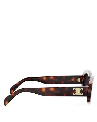 Triomphe Oval Sunglasses, 52mm