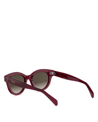 Triomphe Round Sunglasses, 51mm