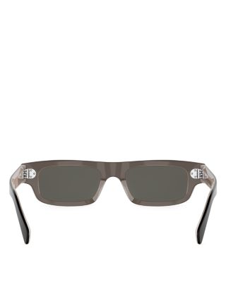 3 Dots HD Rectangular Sunglasses, 52mm