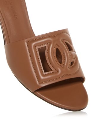 Women's Block Heel Slide Sandals