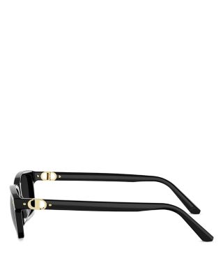 Petit CD Rectangular Sunglasses, 54mm