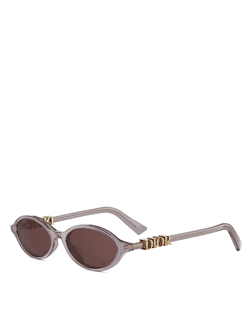 Dior Treasure Oval Sunglasses, 51mm