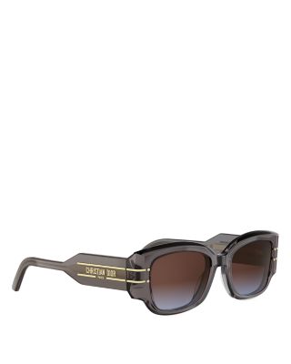 Signature Rectangular Sunglasses, 52mm