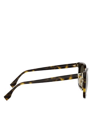Forever Fendi Cat Eye Sunglasses, 56mm