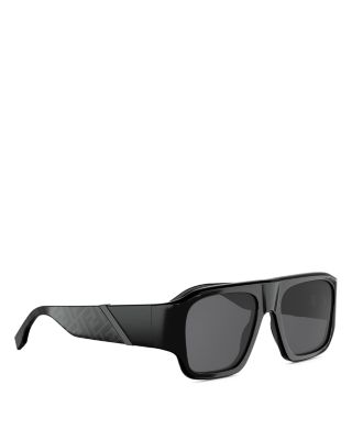 Diagonal Square Sunglasses, 54mm