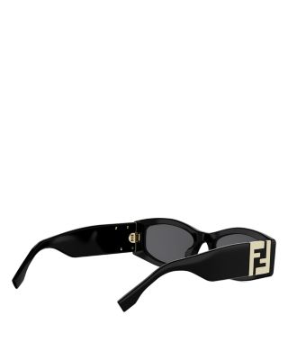 Forever Fendi Rectangular Sunglasses, 54mm