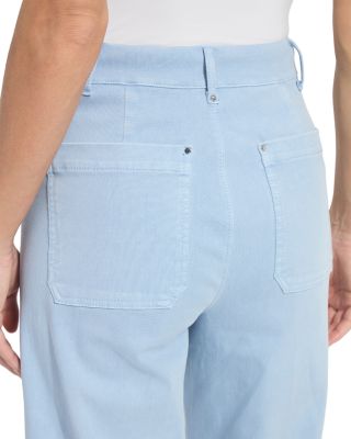 Erin High Rise Wide Leg Jeans in White