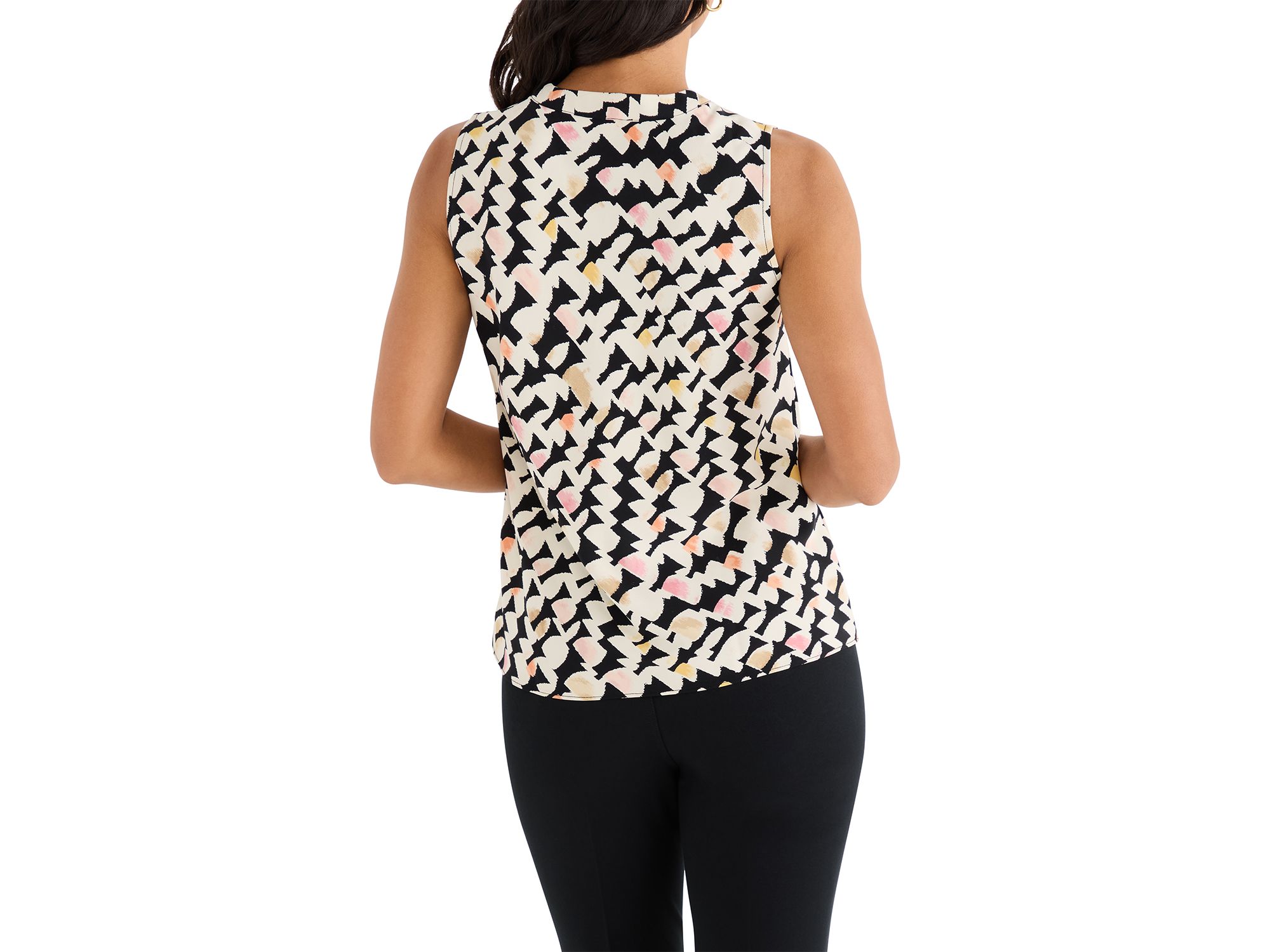 Mod Mix Crepe Tank — Image 3
