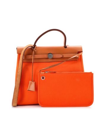 31 Herbag Zip Leather and Toile