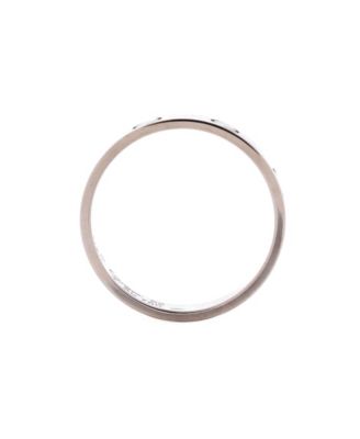  Love Wedding Band Ring 18K White Gold