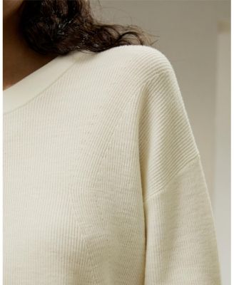 Ultra Fine Merino Wool Crewneck Sweater