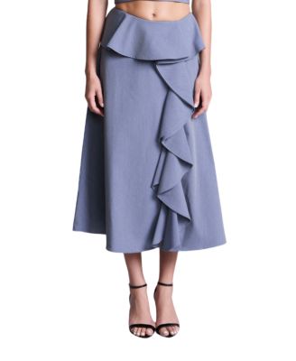  Cascade Midi Skirt