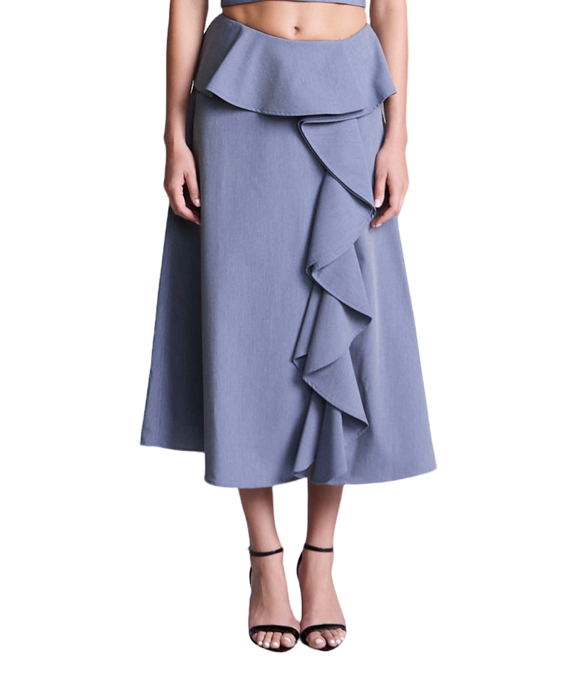 Bcbgmaxazria Cascade Midi Skirt