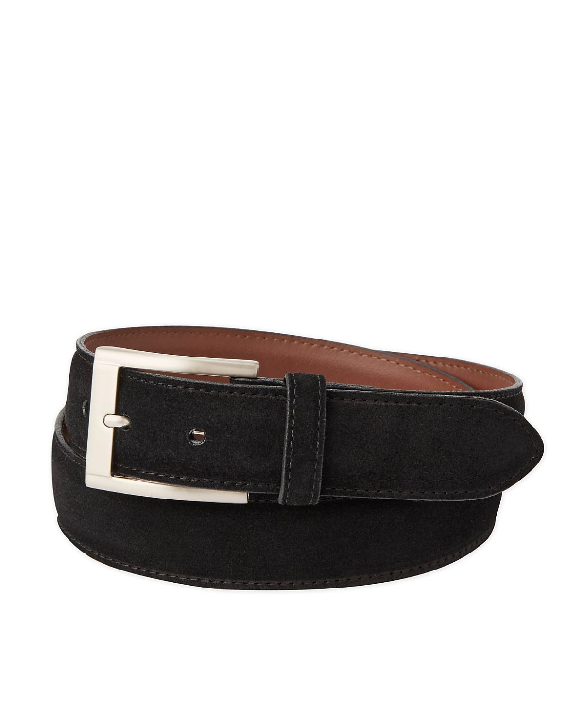 Jack Of Spades Italian Sueded Calfskin Dress Casual Belt