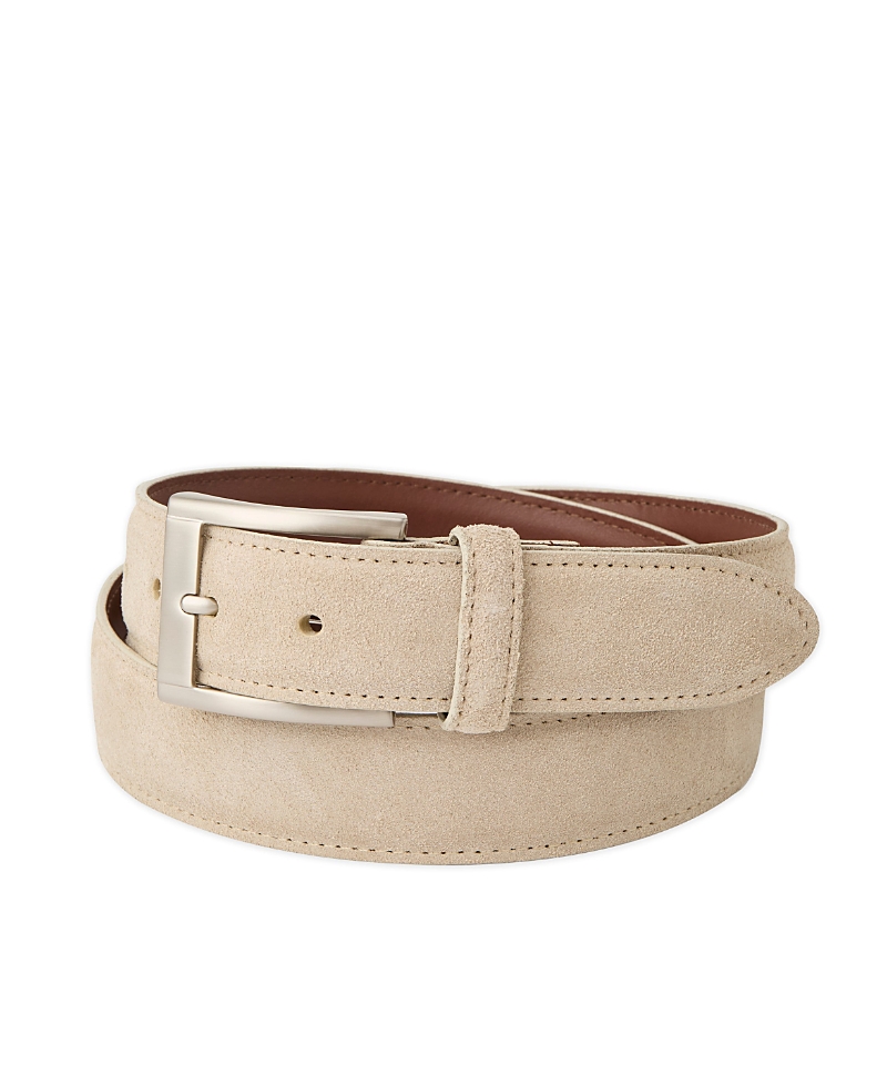 Jack Of Spades Italian Sueded Calfskin Dress Casual Belt