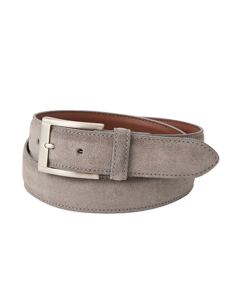 Jack Of Spades Italian Sueded Calfskin Dress Casual Belt
