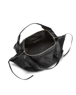Medium Structured Satin Handbag