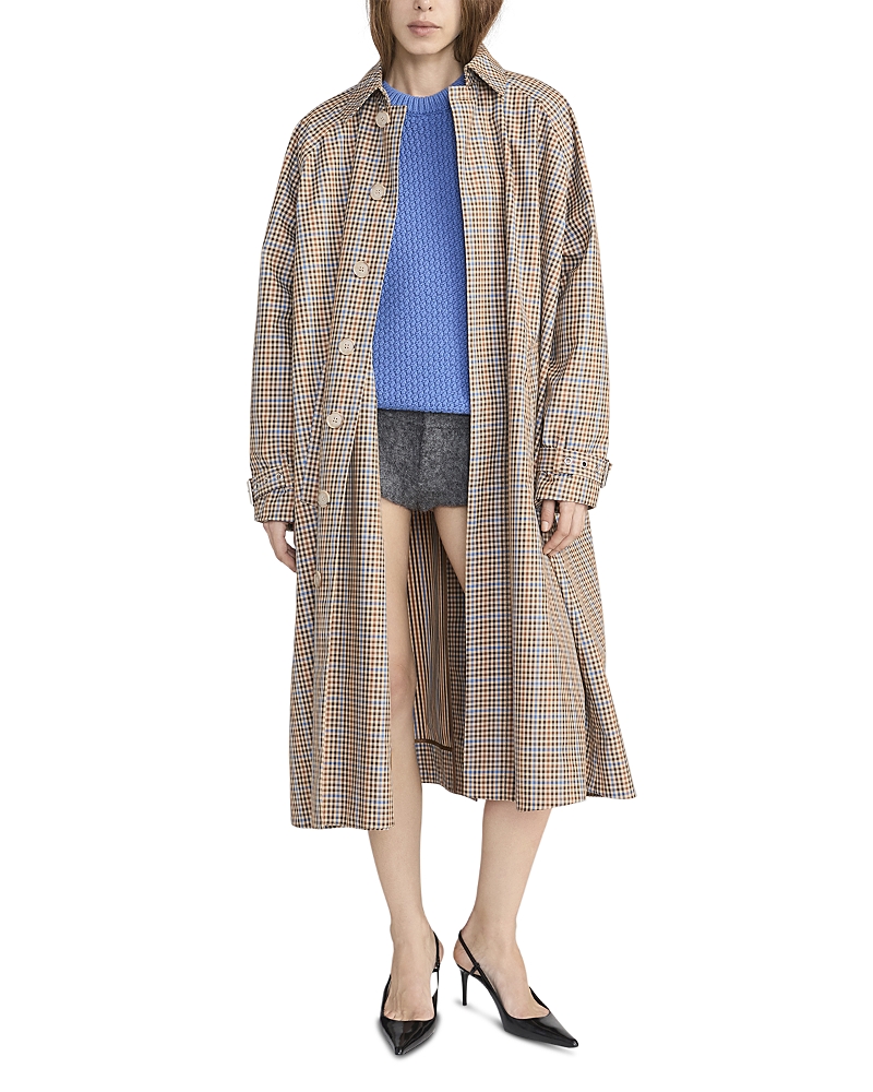 Frame The Plaid Mac Coat