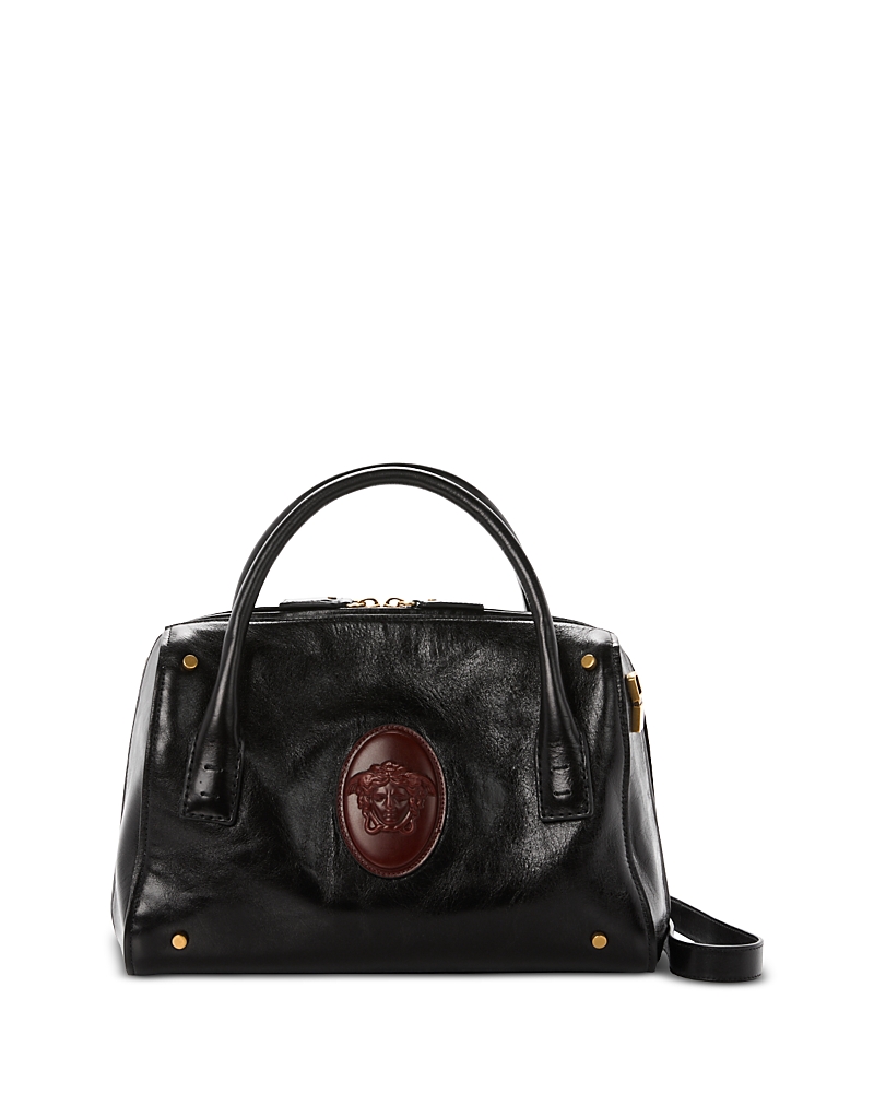 Versace Boston Medium Leather Handbag