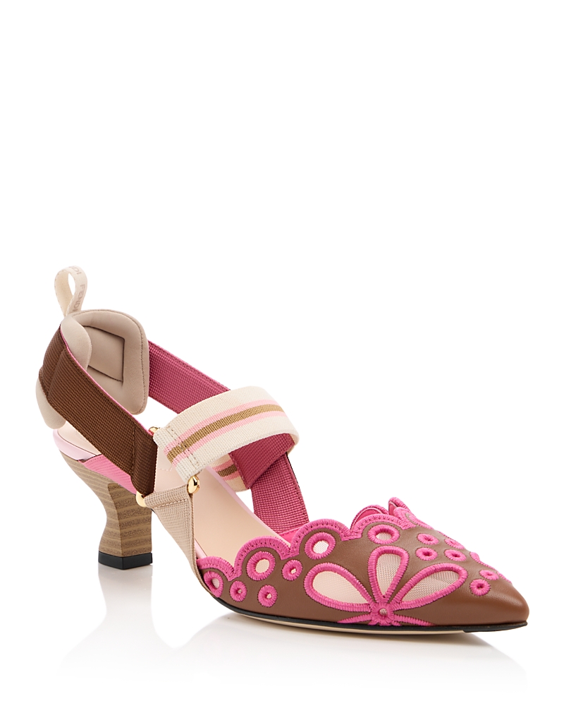 Fendi Women's Colibri Slingback Sandals