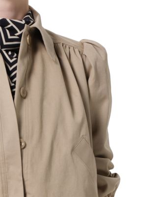 Everly Shirred Crop Jacket