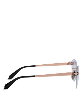 Serpenti Forever Cat Eye Blue Light Glasses, 57mm