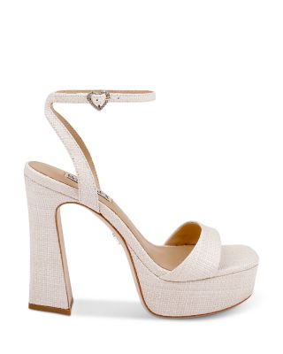 Women's Caia Square Toe High Heel Platform Sandals