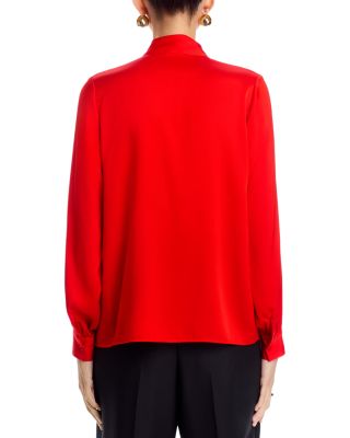 Nicoletta Silk Blend Top