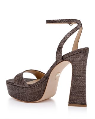 Women's Caia Square Toe High Heel Platform Sandals
