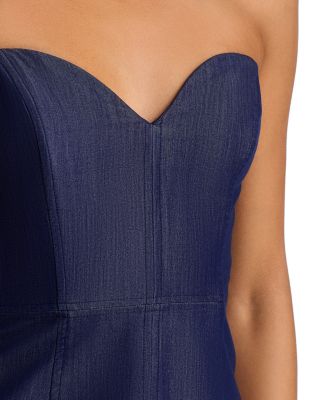 Denim Bustier Top - Exclusive