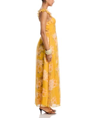 Floral Bustier Maxi Dress - Exclusive
