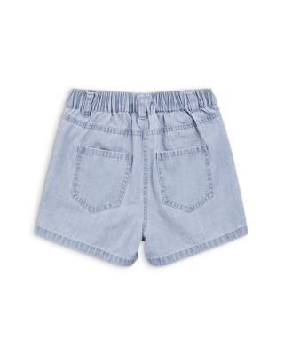 Girls' Cherry Embroidered Chambray Shorts - Little Kid, Big Kid  