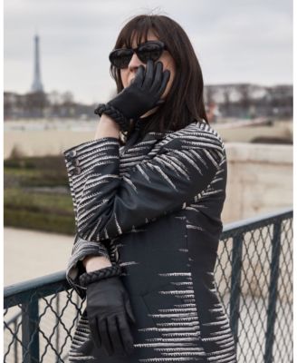  Edith Braided Cuff Gloves