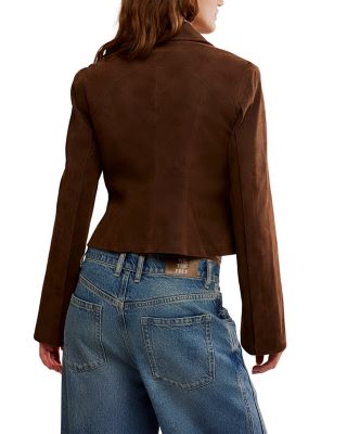 River Faux Suede Jacket