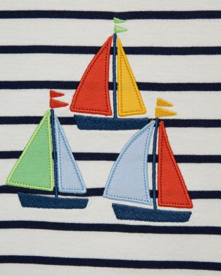 Unisex Nautical Active Top & Shorts Set - Baby