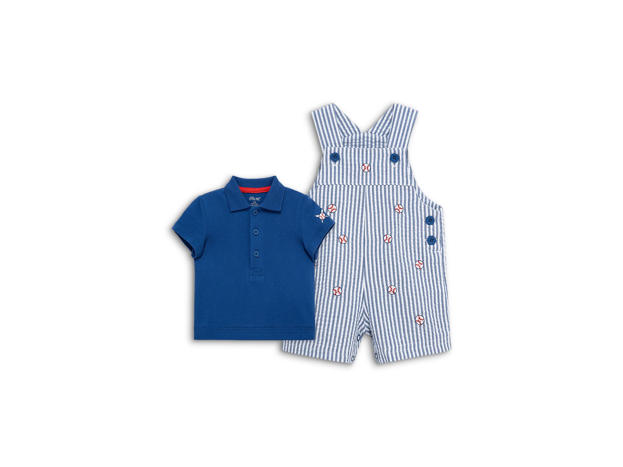 Boys' Baseball Shortall Set - Baby - Image 1