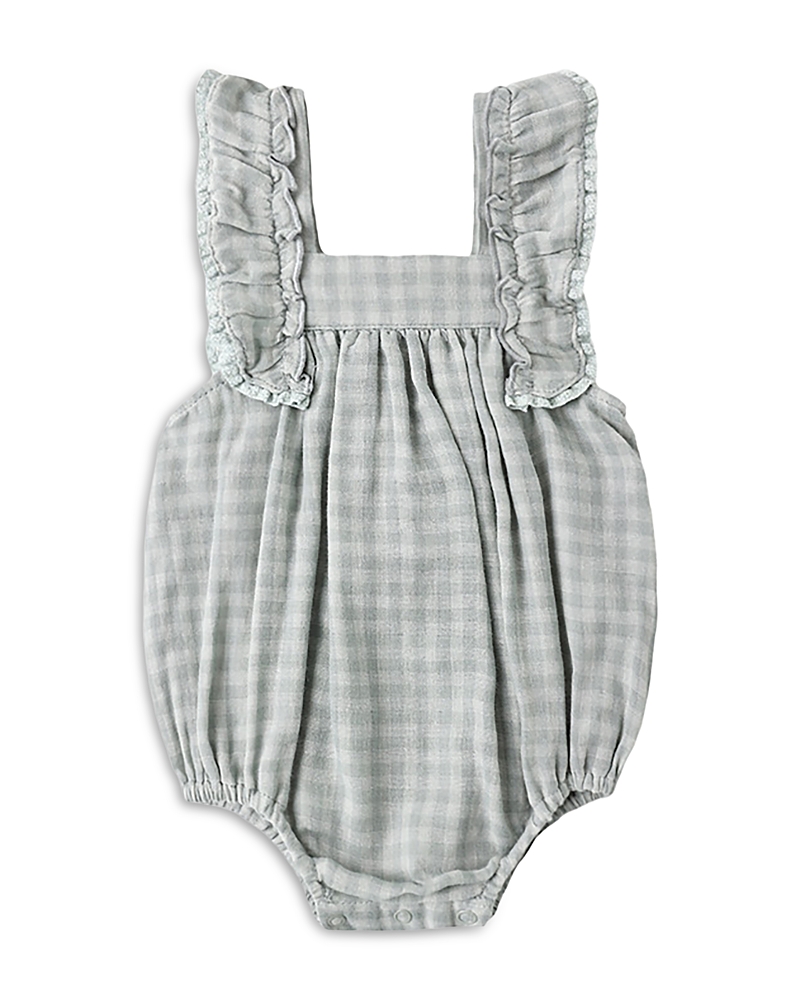 Rylee + Cru Girls' Maya Gingham Romper - Baby