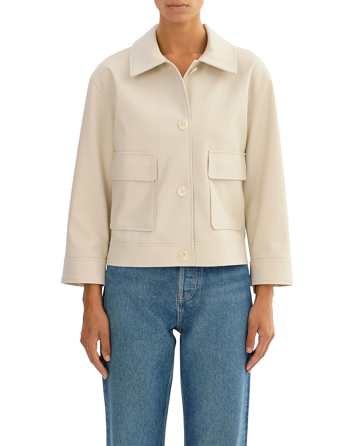 Lamarque Elara Faux Leather Jacket