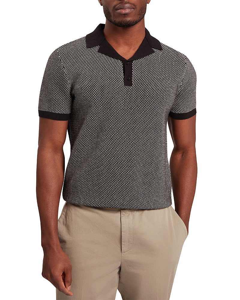 Ted Baker Gregry Small Stitch Knit Polo Shirt