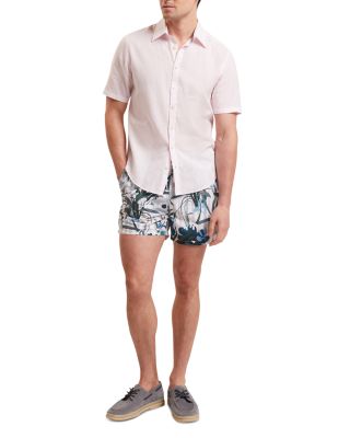 Wryte Linen & Cotton Short Sleeve Shirt