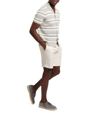 Flacks Short Sleeve Relaxed Fit Stripe Shirt