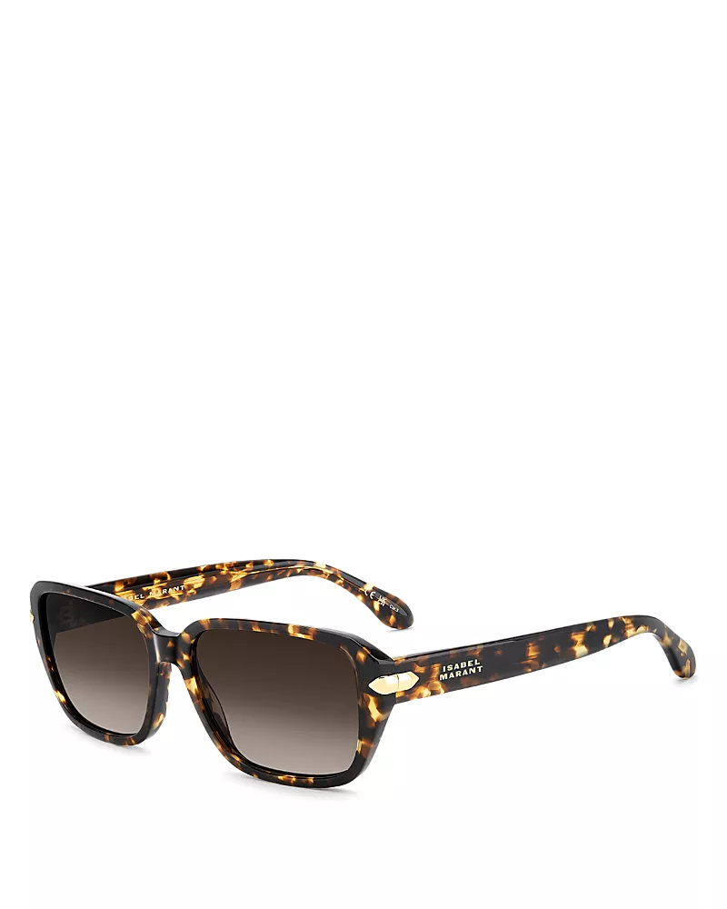 Isabel Marant Geometrical Sunglasses, 58mm