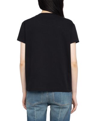 Suzan Wing Brooch T Shirt