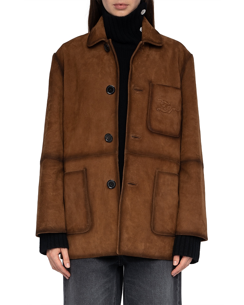 Zadig & Voltaire Venezia Suede Jacket